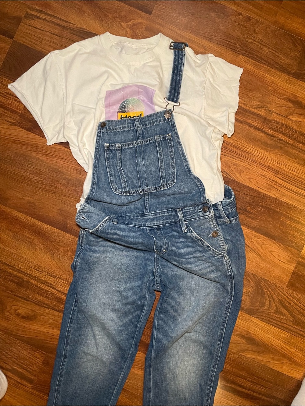 Abercrombie & Fitch Denim Overalls